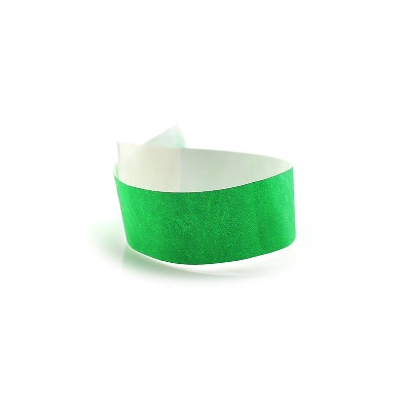 Bracelet Événementiel Personnalisé Events - Accessoire Unique Matières : tyvek Couleurs : rouge accessoire événementiel unique