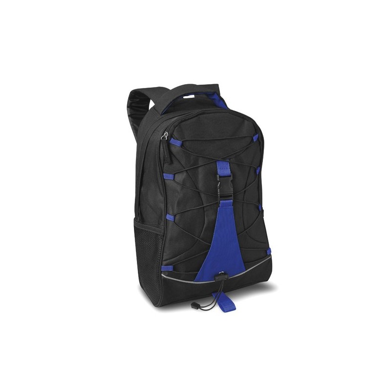 Sac à dos d'aventure personnalisé et stylé pas cher MONTE LEMA Matières : PVC Couleurs : bleu personnalisable avec votre logo