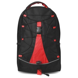 Sac à dos d'aventure personnalisé et stylé pas cher MONTE LEMA Matières : PVC Couleurs : rouge livraison express 24h 48h