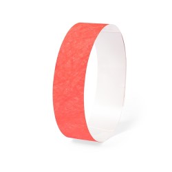 Bracelet Événementiel Personnalisé Events - Accessoire Unique Matières : tyvek Couleurs : jaune fluo goodies publicitaire durabl