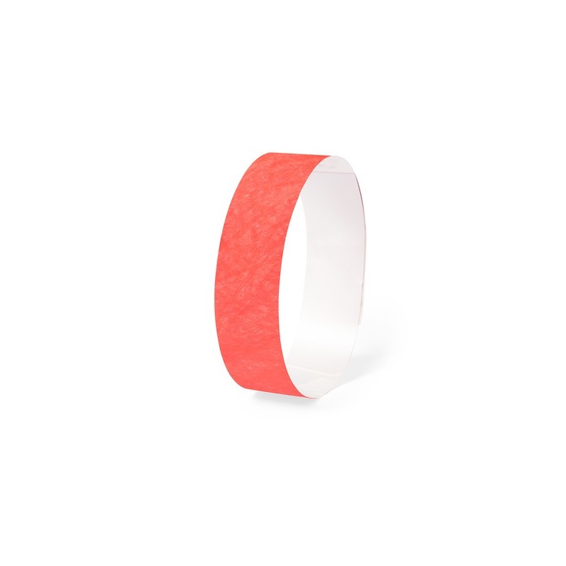 Bracelet Événementiel Personnalisé Events - Accessoire Unique Matières : tyvek Couleurs : jaune fluo goodies publicitaire durabl