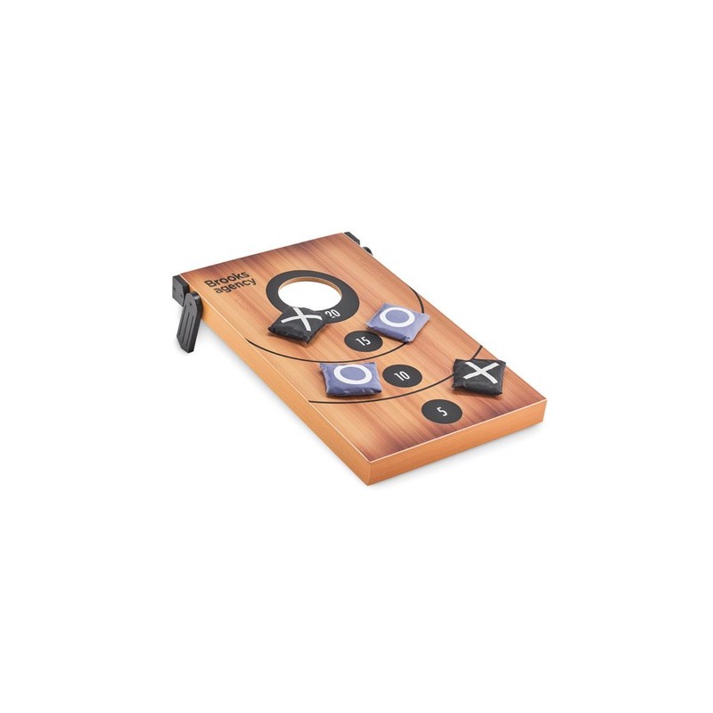 Jeu en MDF double face personnalisé BAGGY Matières : MDF Couleurs : bois marquage laser ultra précis