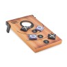 Jeu en MDF double face personnalisé BAGGY Matières : MDF Couleurs : bois marquage laser ultra précis