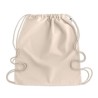 Sac à Cordon Éco-Responsable en Coton Organique Personnalisé - YUKI Matières : coton biologique Couleurs : beige cadeau entrepri