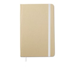 Calepin Éco-responsable en Papier Recyclé Personnalisé - EVERNOTE Matières : papier recyclé Couleurs : blanc