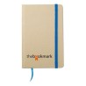 Calepin Éco-responsable en Papier Recyclé Personnalisé - EVERNOTE Matières : papier recyclé Couleurs : bleu livraison express 24