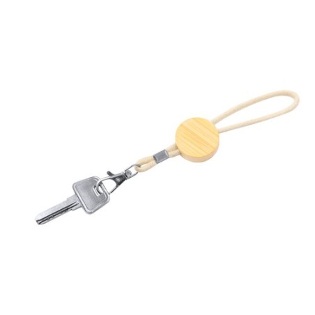 Porte-Clés Pradim Écologique en Bambou