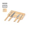 Set de Couteaux Personnalisés Éco-responsables Bergin Matières : bois