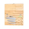 Set de Couteaux Personnalisés Éco-responsables Bergin Matières : bois impression haute définition