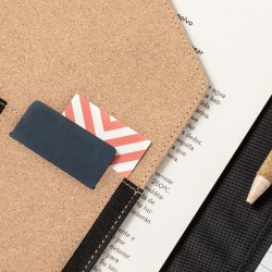 Porte-Documents Éco-responsable Élégant Personnalisé Ohara Matières : liège impression haute définition