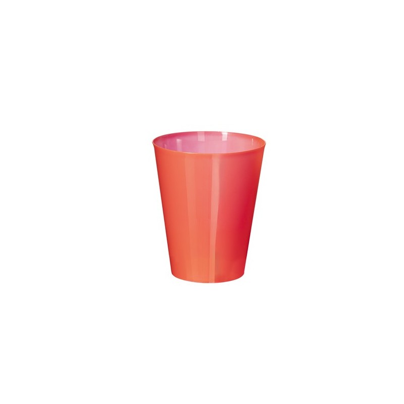 Verre Personnalisé Éco-responsable Cadeau d'Entreprise Colorbert Matières : polypropylène (PP) Couleurs : rouge impression haute