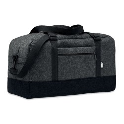 Sac de week-end personnalisé en feutre RPET INDICO BAG Matières : PET recyclé Couleurs : pierre