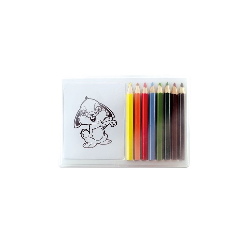 Set de Crayons de Couleur en Bois Personnalisé RECREATION Matières : polypropylène (PP) Couleurs : multicolore
