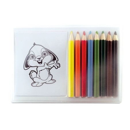 Set de Crayons de Couleur en Bois Personnalisé RECREATION Matières : polypropylène (PP) Couleurs : multicolore