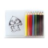 Set de Crayons de Couleur en Bois Personnalisé RECREATION Matières : polypropylène (PP) Couleurs : multicolore