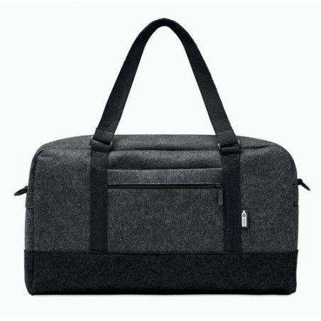 Sac de week-end personnalisé en feutre RPET INDICO BAG Matières : PET recyclé Couleurs : pierre cadeau entreprise pas cher