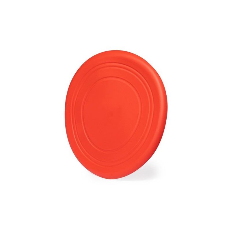 Frisbee Publicitaire Jouet Éco-responsable pour Animaux Girud Couleurs : rouge Matières : TPR goodies publicitaire durable