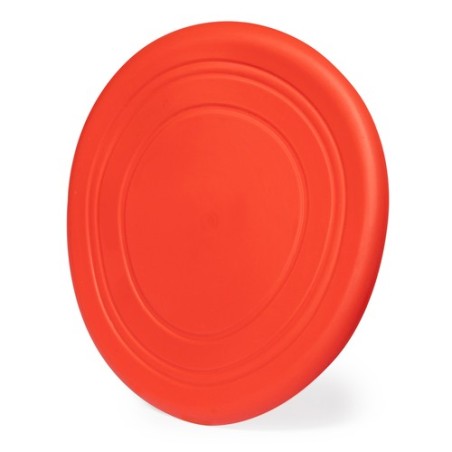 Frisbee Publicitaire Jouet Éco-responsable pour Animaux Girud Couleurs : rouge Matières : TPR goodies publicitaire durable