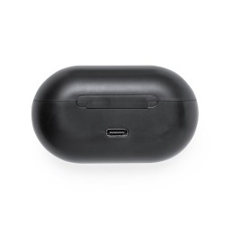 Écouteurs Bluetooth Confort Personnalisé pas cher Clip Gemston Couleurs : blanc goodies entreprise design