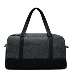 Sac de week-end personnalisé en feutre RPET INDICO BAG Matières : PET recyclé Couleurs : pierre goodies publicitaire événementie