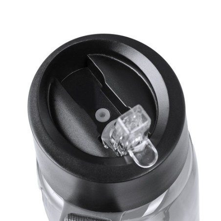 Bidon Éco-responsable 500ml - Alborez Matières : PET recyclé Couleurs : noir accessoire événementiel unique