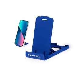Support Éco-responsable Personnalisé pour Tablette et Smartphone - Asher pas cher Couleurs : bleu objet promotionnel éco-respons 2