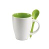 Mug DUAL personnalisé avec cuillère 250 ml cadeau entreprise pas cher