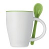 Mug DUAL personnalisé avec cuillère 250 ml livraison express 24h 48h