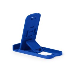 Support Éco-responsable Personnalisé pour Tablette et Smartphone - Asher pas cher Couleurs : bleu marquage laser ultra précis