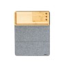 Tapis Souris Multifonction Éco-responsable et Publicitaire avec Chargeur Organisateur Hossian