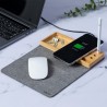 Tapis Souris Multifonction Éco-responsable et Publicitaire avec Chargeur Organisateur Hossian objet promotionnel éco-responsable