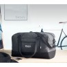 Sac de week-end personnalisé en feutre RPET INDICO BAG Matières : PET recyclé Couleurs : pierre marquage laser ultra précis