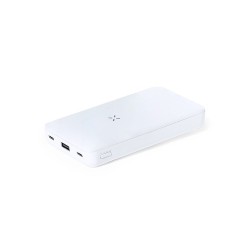 Batterie Externe Personnalisée Power Bank Barry Couleurs : blanc goodies publicitaire événementiel
