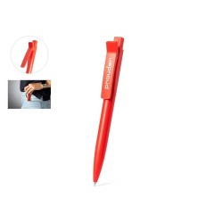 Stylo Bille Personnalisé en Jeans Couleurs : blanc 2