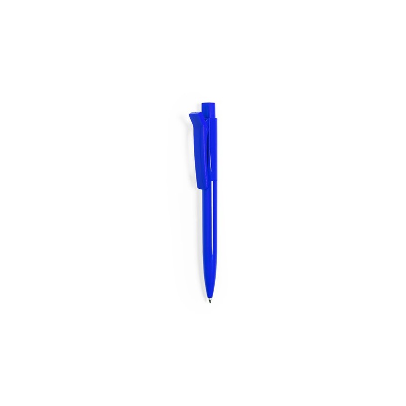 Stylo Bille Personnalisé en Jeans Couleurs : blanc objet promotionnel éco-responsable