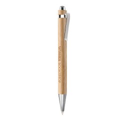Stylo bille automatique personnalisé  SUMATRA Matières : bambou Couleurs : bois 2