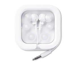 Oreillettes en silicone personnalisées pour une isolation sonore - MUSISOFT Matières : polystyrène (PS) Couleurs : blanc cadeau 