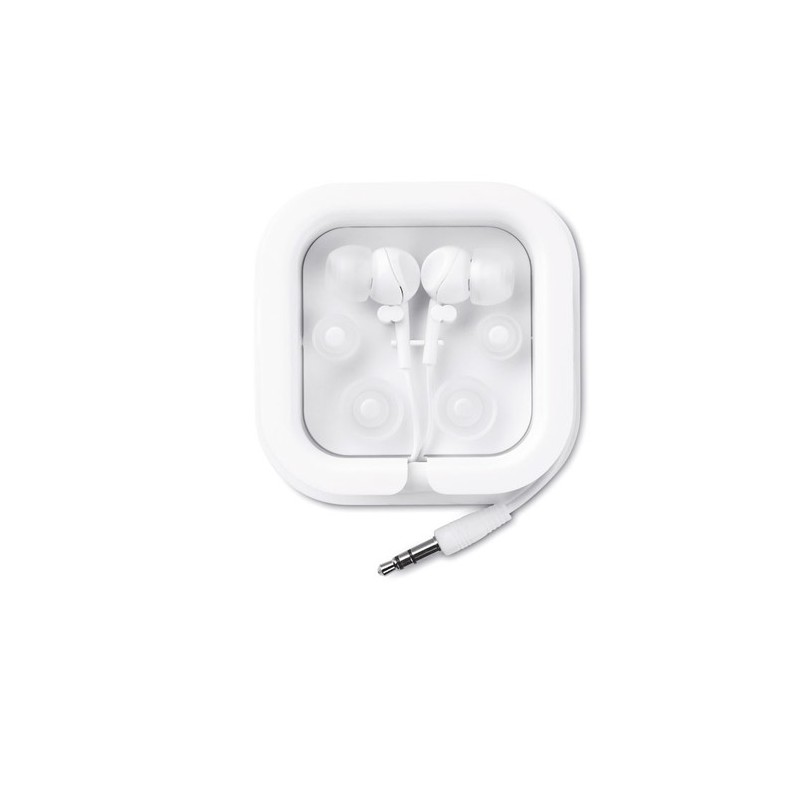 Oreillettes en silicone personnalisées pour une isolation sonore - MUSISOFT Matières : polystyrène (PS) Couleurs : blanc cadeau 