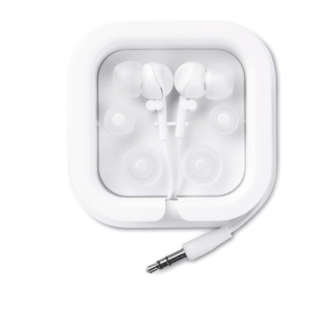 Oreillettes en silicone personnalisées pour une isolation sonore - MUSISOFT Matières : polystyrène (PS) Couleurs : blanc cadeau 