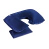 Oreiller gonflable personnalisé avec étui - Travelconfort Matières : PVC Couleurs : bleu cadeau entreprise pas cher
