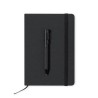Set Personnalisé de Cahier et Stylo Nimaly Matières : polyester Couleurs : noir