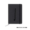 Set Personnalisé de Cahier et Stylo Nimaly Matières : polyester Couleurs : noir personnalisable avec votre logo