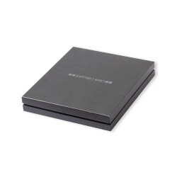 Set Personnalisé de Cahier et Stylo Nimaly Matières : polyester Couleurs : noir objet promotionnel éco-responsable