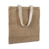 Sac provisions  en jute personnalisé JUHU Matières : jute Couleurs : beige