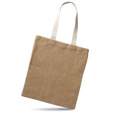 Sac Provisions Écologique en Jute JUHU Personnalisé 2