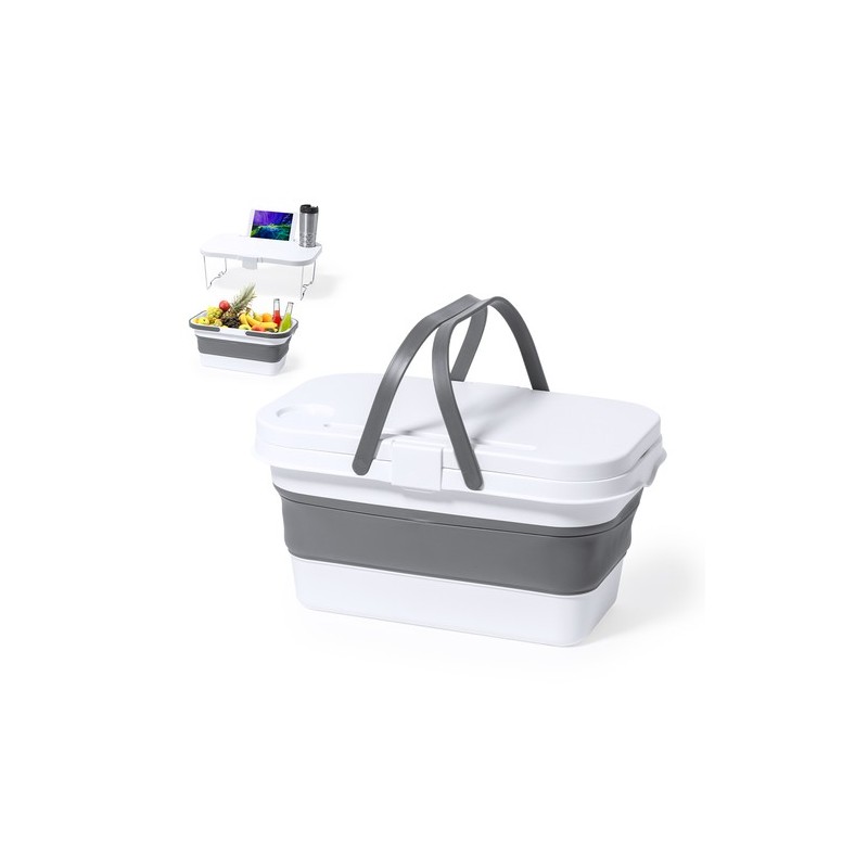 Sac Isotherme Pratique Personnalisé pour Pique-nique Briant Matières : polypropylène (PP) Couleurs : blanc personnalisable avec 