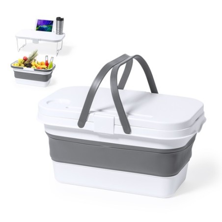 Sac Isotherme Pratique Personnalisé pour Pique-nique Briant Matières : polypropylène (PP) Couleurs : blanc personnalisable avec 