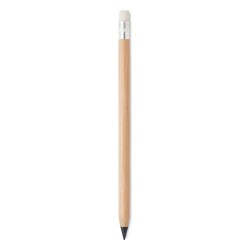 Crayon longue durée sans encre  personnalisé INKLESS PLUS Matières : bambou Couleurs : bois