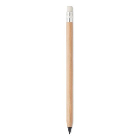 Crayon longue durée sans encre  personnalisé INKLESS PLUS Matières : bambou Couleurs : bois