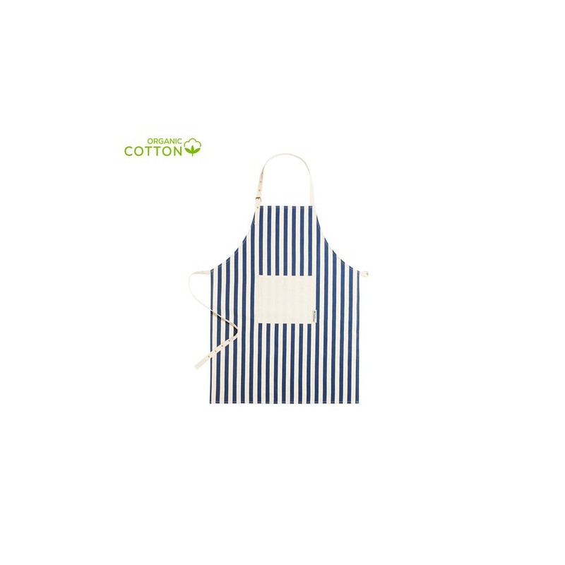 Tablier Éco-responsable Personnalisé en Coton 100% Bio Kuirtel pas cher Matières : coton organique Couleurs : marron cadeau entr
